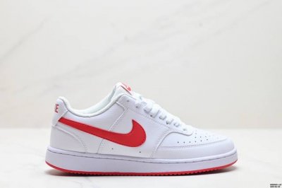 真标Nike Court Vision Lo 低帮百搭 透气休闲运动板鞋 兼顾舒适脚感和出众风范 演绎匠心之作 结构性的支撑贴合感结合复古篮球设计 货号:Cd5