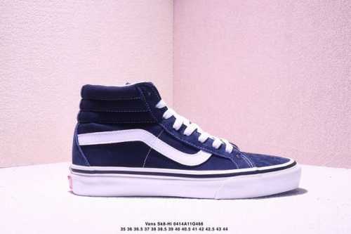 Vans Sk8-Hi 藏蓝色 安纳海姆系列 经典高帮硫化板鞋 尺码：35 36 36.5 37 38 38.5 39 40 40.5 41 42 42.5 4