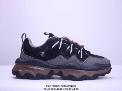 公司级FILA FUSION斐乐潮牌 QD 96 DX 织物合成革 舒适百搭防滑耐磨 低帮 生活休闲鞋 货号:T12M411111FMJ 尺码:39 40 40