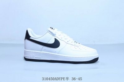 180 耐克 Nike Air Force 1 Af1耐克 低帮 空军一号休闲板鞋 310450Adype半 36-45