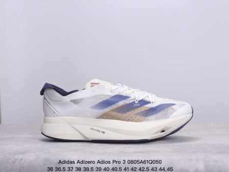 公司级adidas阿迪达斯adidas Adizero Adios Pro 3耐磨减震专业跑步鞋 男款 北京马拉松40周年限定。冲向目标，一路向前，不断挑战和突 - 点击图像关闭