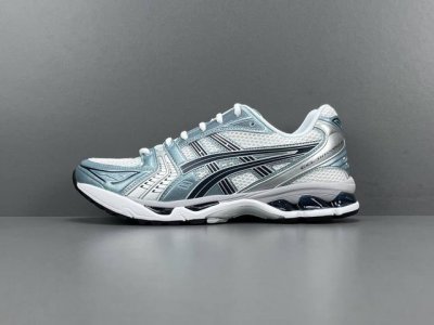 渠道优势 ！ 新Plus版 亚瑟士 Asics Gel-Kayano 14 复古舒适 织物合成革 低帮 休闲跑步鞋 男款 货号1203A537-106 尺码39