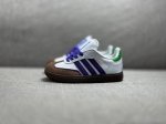 独家真皮高品质1比1 网红爆款童鞋 Adidas Originals Gazelle Indoor 阿迪羚羊内训系列 三叶草复古休闲防滑耐磨 百搭休闲运动德训滑