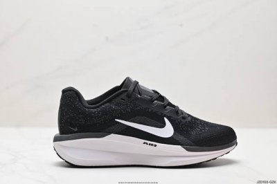 真标耐克2024新款nike Zoom Winflo 11运动休闲轻便缓震气垫跑步鞋公路跑步鞋 飞线贾卡轻质透气休闲运动鞋。 货号:Fj9509-402 尺码: