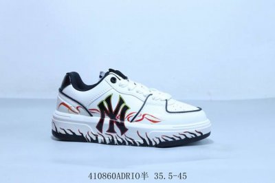 New York Yankees X Mlb Chunky Liner Low 学长鞋系列低帮老爹风轻量增高厚底百搭休闲运动板鞋定制款 涂鸦 货号 3Asxca