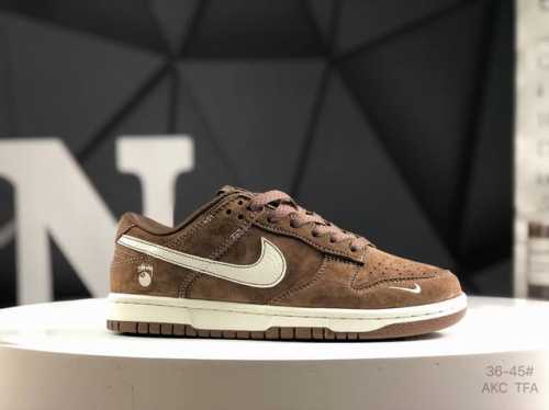 耐克 Nike Dunk Low X原装头层材料 独家版型蒸餾加工 帶來的是更好的视觉和脚感体验 大厂纯原品质出货 清洁度 电绣工艺 皮料切割干净无任何毛边 细