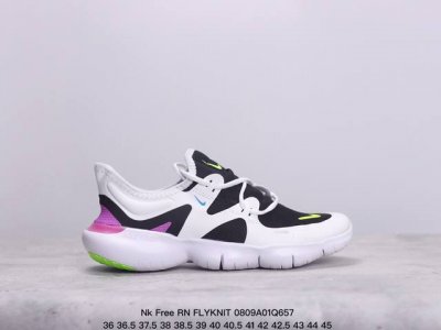 真标带半码 Nike 耐克free Rn Flyknit 赤足5.0透气超软轻便徒步运动跑步鞋 xm0809Q657