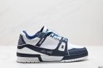 公司级全新lv路易威登louis Vuitton Trainer Sneaker Low休闲运动文化百搭板鞋 尺码:39-45 Id:Jfd355-Qj D