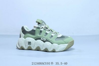斐乐Fila Fila斐乐情侣款 新款可颂复古百搭运动板鞋 212400Acuoi半 35.5-40