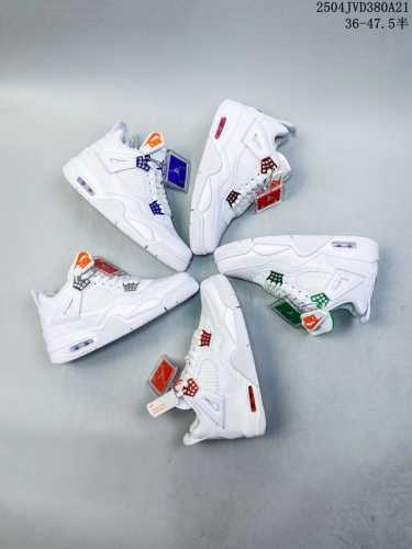 公司级Aj4 Air Jordan 4 Retro ” Infrared “ Aj4乔4 男子文化篮球鞋 大厂出品 主力合作工厂p 全新模具开发 纯正4代正确鞋