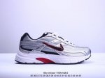 Nike 耐克 原楦原纸版开发数据，采用原厂二层皮革饰片与光泽网织布鞋面材质，成型细节评检ins穿搭全新韩系古着风，回味经典耐克nike Initiator R