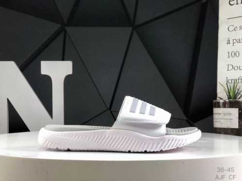 阿迪达斯 Adidas Alphabounce Slide 运动沙滩室内外拖鞋、 货号：Fz0387 尺码：36-45 Ajf Cf
