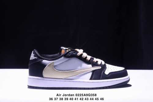 Travis Scott X Air Jordan 1 Low Og Black Phantom 低帮 倒钩4.0 Aj1 乔丹1代 Aj1 乔1 低邦 倒勾乔