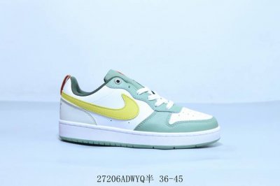 耐克Nk Court Borough Low 2 小空军 耐克校园休闲板鞋 27206Adwyq半 36-45
