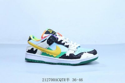 耐克 Nike Sb Dunk Low Pro 复古低帮 休闲运动滑板板鞋 奶牛 212700Acqtr半 36-46