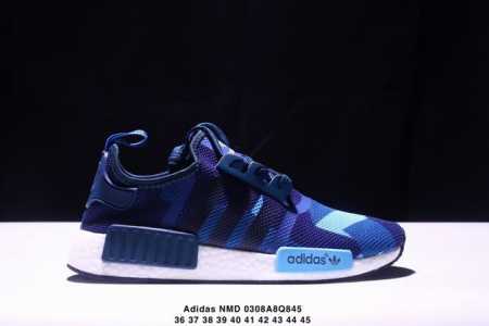 100 阿达迪斯 Adidas Nmd R1 Boost V2 二代弹力针织爆面米花缓慢震跑鞋 以鞋型、角度面和料，力展求现 Adidas创传新统，采时用髦廓形 - 点击图像关闭