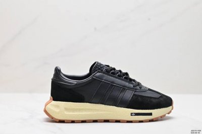 公司级阿迪达斯adidas Retropy E5阿迪新款运动休闲爆米花跑鞋 三叶草 厚底 白深蓝 新款低帮经典运动鞋以70年代经典跑步鞋为灵感 新鲜演绎复古造型