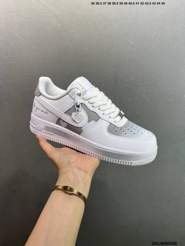 公司级 Nike Air Force 1 Low’07 空军一号低帮休闲板鞋 定制皮料 原楦原纸板 纯正空军版型 内置全掌气垫 货号：男 Cw2288-114