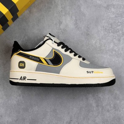 本地 核心私 Nike Air Force 1'07 Low 小米联名 Su7-Ultra 空军一号低帮休闲板鞋 #原楦头原纸板 原装鞋盒 定制五金配件 内置全
