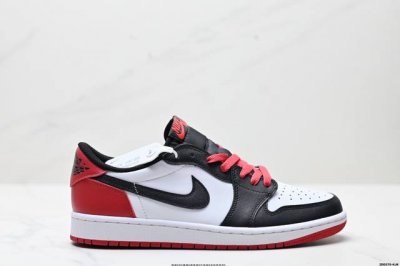 公司级Nike Air Jordan 1 Low Aj1乔1低帮休闲板鞋 同步官方配色 市场唯一独家头层皮打造 原鞋原档案开发 原厂皮料 原档冲孔鞋头 正确满胶