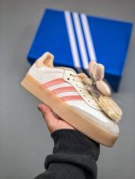 230支持放店 Adidas Originals Sambae Valentine W 百搭单品复古桑巴 厚底板鞋 货号：Jr3334 尺码：36 36.5 3