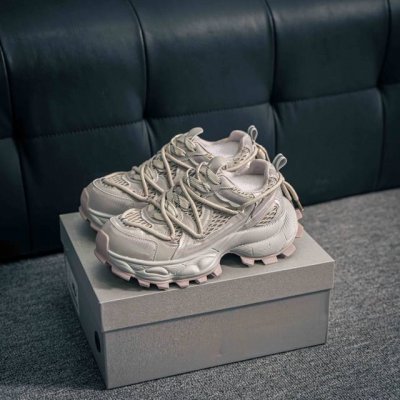 核心私 新货Gg-Cc Chunky Low休闲时尚运动厚底增高老爹鞋系列 广东大厂出品 完美细节 25Ss春季新款厚底增高 大长腿 时髦Look轻松定格 不费