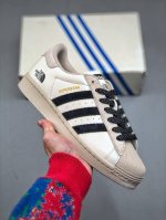 220 Ad Originals Superstar X 北面 贝壳头采用全新头层拼接皮革材质后跟采用特色3D立体印字 渠道正品订单 诠释市场最高工艺水平全鞋