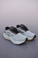 brooks 布鲁克斯 Glycerin 21 超弹轻盈跑步鞋 实拍首发 低帮透气缓震支撑休闲运动慢跑鞋 采用改进工程空气网眼组合热熔工艺 鞋面材质搭载Dna