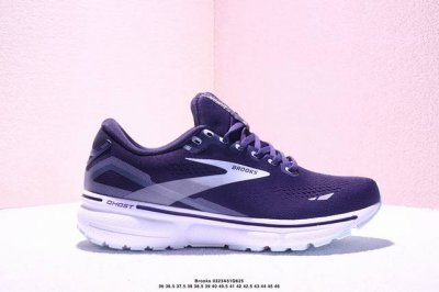 200 公司级Brooks布鲁克斯 Ghost 15 网面时尚 网布耐磨透气 低帮 休闲跑步鞋 货号:120380 1B 020 尺码:36 36.5 37.5