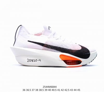 Nk Air Zoom Alphafly Next% 3 2024 减震马拉松跑步鞋 公司级版本 首次通过一体式鞋底 替代了后跟和前足分离的设计 让双脚落地过渡