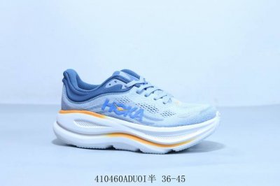 Hoka M Bondi 9代 Mide 机能轻量缓震网面增高越野男女跑步鞋 货号 1162014 410460Aduoi半 36-45
