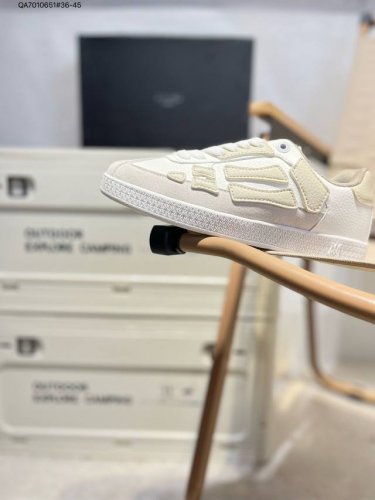 amiri 埃米尔 Skeleton Low-Skel Top Sneakers 骨骼系列情侣鞋 当潮顶流产品 众星上脚 低帮运动休闲板鞋 正确骨头形状 鞋舌外