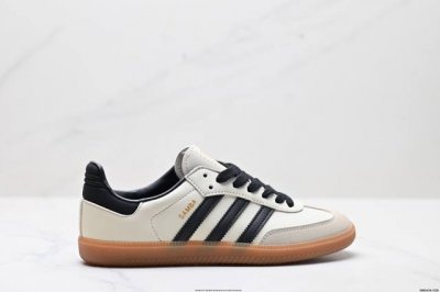 真标Adidas Originals Samba Og 桑巴舞系列 阿迪达斯 三叶草 绅士德训足球风百搭低帮休闲运动板鞋 货号:Id0478 尺码:36 36.