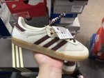 外贸版 Wales Bonner X Adidas Originals Samba Classic Black Pony 桑巴舞系列绅士德训足球百搭皮革板鞋“联
