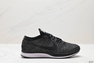公司级nike Flyknit Racer 网布织物舒适减震支撑 低帮 休闲跑步鞋 货号:526628-037 尺码:39-45 Id:Jdd -Gzf