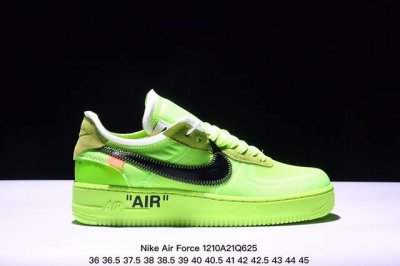 Nike 耐克 原楦原纸板开发版型，缜密中底拉帮工艺，内置真全掌air Sole气垫内底virgil Abloh设计师独立品牌off-White X Nike