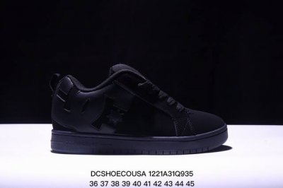 街头装品牌 Dcshoecousa时尚鞋子男鞋休闲板鞋低帮圆头百搭 琉凤大底耐磨滑板鞋皮质运动舒适bmx板鞋dc 鞋型经典百搭，低帮系带设计，皮革鞋面，装饰品牌