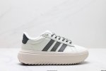 公司级adidas Grand Courtbeat Platform 厚底休闲 耐磨 低帮 板鞋 货号:Ie1089 尺码:36 36.5 37 38 38.5