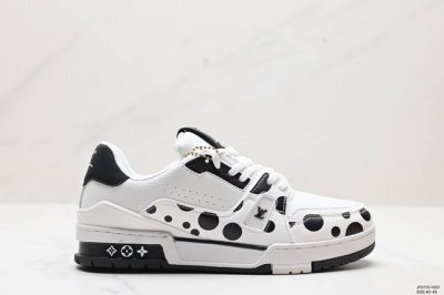 公司级全新lv路易威登louis Vuitton Trainer Sneaker Low休闲运动文化百搭板鞋 尺码:40-45 Id:Jfd170-Hdz