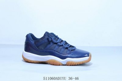 耐克 Air Jordan 11 Retro Legend Blue Aj11乔11 低帮篮球鞋 511060Adiyu 36-46