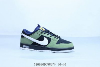 耐克 Nike Sb Dunk Low Pro 复古低帮 休闲运动滑板板鞋 货号 Dx6775-400 510690Ddwwu半 36-46