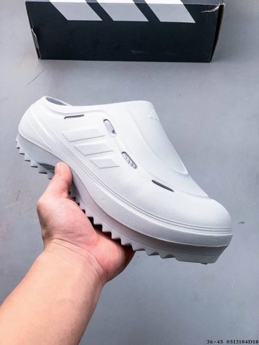 阿迪达斯Adidas Ozwave Clog Ozeave Clog 百搭舒适 防磨防滑包头拖鞋 0513104D18