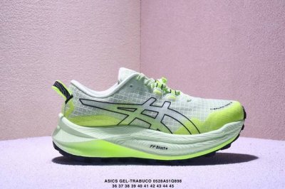 公司级Asics Gel-Trabuco Max 3 亚瑟士 网面透气 耐磨 越野跑步鞋 这双鞋的外观设计超级吸引人 简约大气 色彩搭配也很时尚 Asics亚瑟