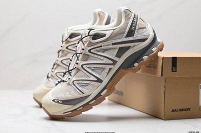 公司级salomon Xt-Quest Adv Beige “ 萨洛蒙 探索者系列户外越野跑鞋 410588 28鞋面采用sensifit贴合技术 全方位贴合包
