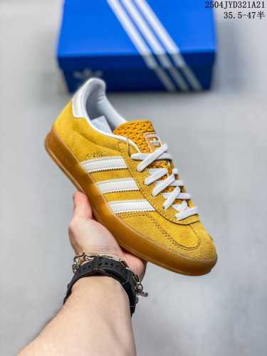 公司级G版Ad Original Gazelle Indoor Trainers 瞪羚室内鞋系列低帮复古百搭休闲运动德训风板鞋 Ie2946 平台特供批次 原厂