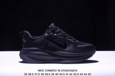 Nike Vomero 编织网面 低帮 运动休闲鞋 全掌Reactx泡绵中底 前掌和后跟还配备了Air Zoom气垫单元 据说跑起来更快更舒适哦 这次最大的升级