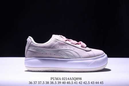 Puma彪马Suede Platform 增高厚底休闲鞋 货号：397233 01 Xm0214Q898 - 点击图像关闭