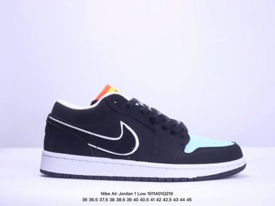 真标半码 耐克nike Air Jordan 1 Low Aj1乔丹一代经典复古文化休闲运动篮球鞋 Xm1011Q219