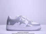 BapeStaToLow明星同款 猿人头经典低帮运动休闲板鞋 市售最高版本原鞋开发匠心打造开发时长超过半年鞋面内里均采用市场最好的头层牛皮原数据进口机台高频印压