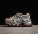 Gg-Cc Chunky Low安哥拉红镶钻休闲运动厚底增高老爹鞋 广东大厂出品 完美细节 25Ss早春新款厚底增高 大长腿 时髦Look轻松定格 不费力展现率